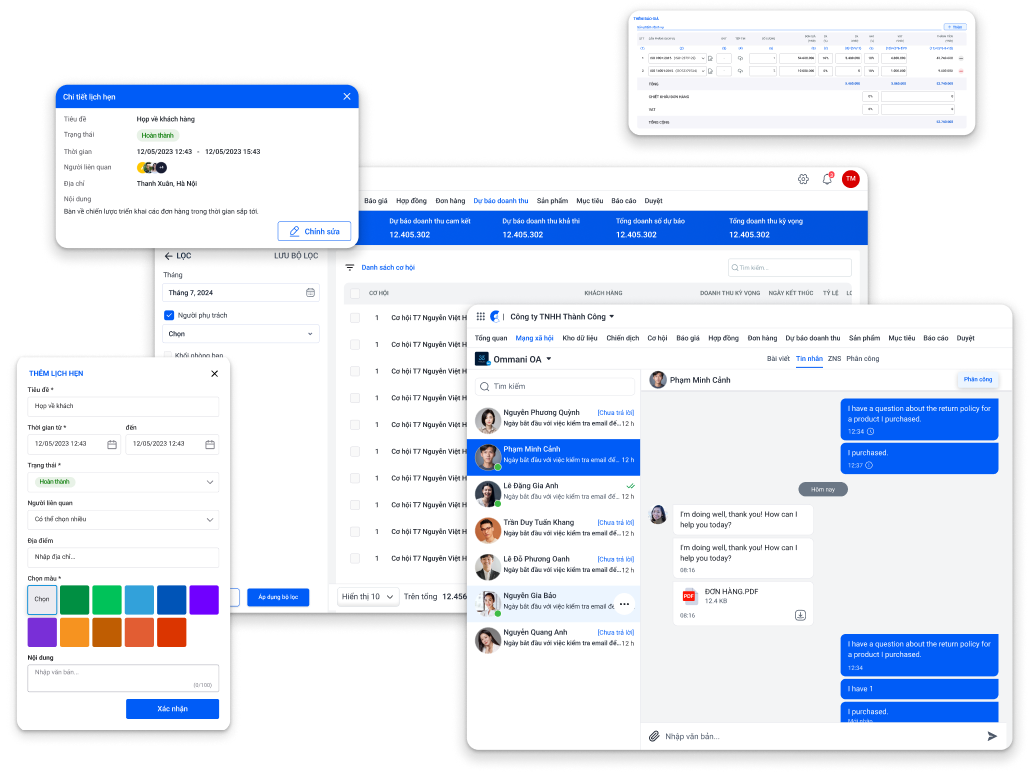 CRM - Quản lý khách hàng